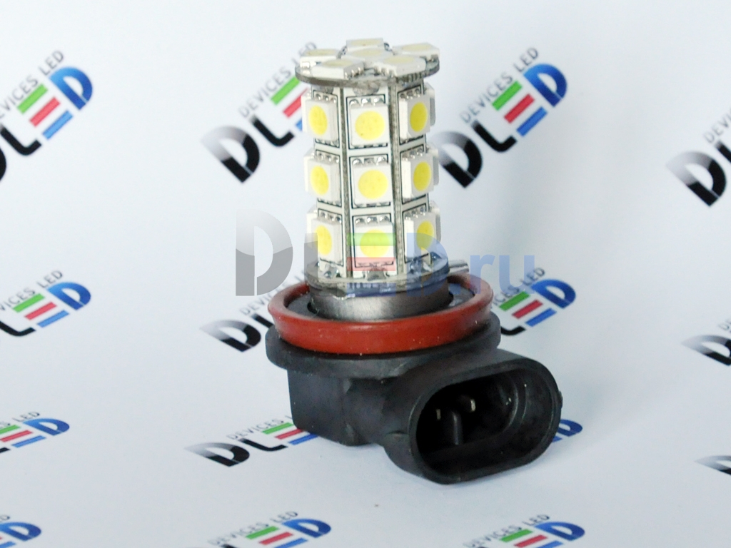 LED autolamp  H11 - 27 SMD 5050