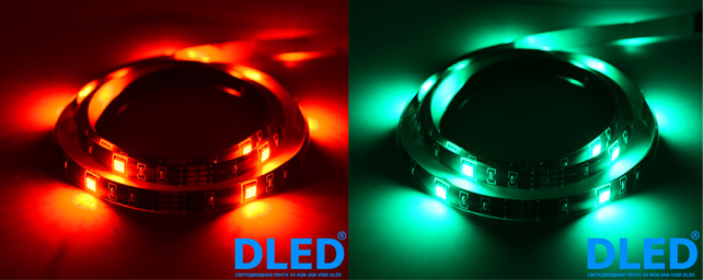 Светодиодная лента 5V RGB USB DLED VIBE SMD5050 другие цвета