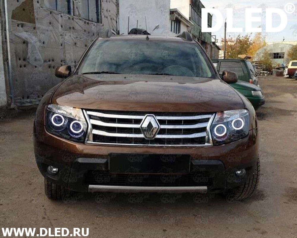 Ангельские глазки на Renault Duster