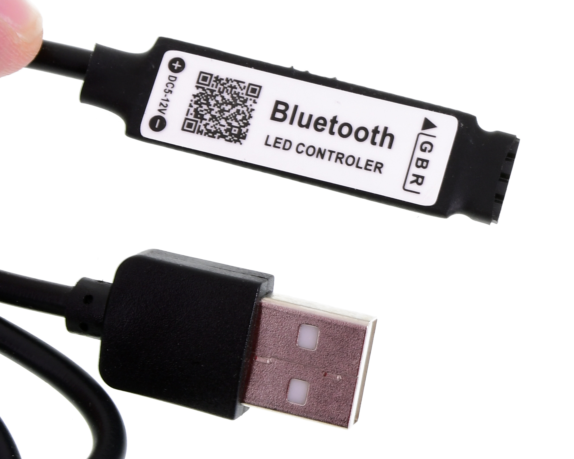 Bluetooth мини контроллер USB DLED для многоцветной RGB LED ленты 5V