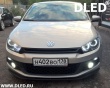   Ангельские глазки на Volkswagen Scirocco