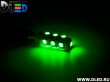   Автолампа светодиодная T10 - W5W - 13 SMD 5050 (зеленая) (2шт.)