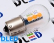   Автолампа светодиодная 1156 - P21W - S25 - BA15s - 6 SMD 3030 Orange (Оранжевый) (2шт.)