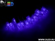   Гирлянда наружная, фигурная "Свеча" 40Led Fixing, Синий.