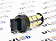   Автолампа светодиодная W21W - T20 - 7440 - W3x16d - 18 SMD 5050 Black (2шт.)