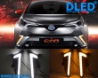   Штатные дневные ходовые огни Dled 2x12w Toyota CHR 2017-2018