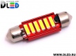   Автолампа светодиодная C5W FEST 39 мм - 6 SMD 7020 с обманкой (2шт.)