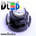   Автолампа светодиодная T4,2 - 1 SMD 3528 (Белая) 12V (2шт.)