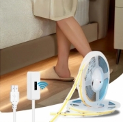   Светодиодная лента COB 4500K с бесконтактным выключателем от USB - 5 метров