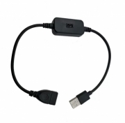   Выключатель Бесконтактный на Взмах Руки USB - DLED Черный