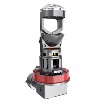   Светодиодные лампы H11 (H8, H9, H16jp) для авто Бренд DLED белый свет 6000K 16000lm 100W LED с линзой (2 шт.)