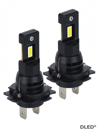   Автомобильные светодиодные лампы H7 PX26d - 9-18V 70W SMD3570 6000K IP65 серия X6 Бренд DLED (2 лампы.) Арт.11692