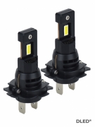   Автомобильные светодиодные лампы H7 PX26d - 9-18V 70W SMD3570 6000K IP65 серия X6 Бренд DLED (2 лампы.) Арт.11692