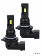   Автомобильные светодиодные лампы HB4, 9006 - 9-18V 70W SMD3570 6000K IP65 серия X6 Бренд DLED (2 лампы.) Арт.11695