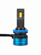   Автолампа светодиодная H11 (H8, H9, H16jp) - 9-80V 140W SMD3570 6000K CanBus IP68 Серия K16S Бренд DLED (2 лампы.) Арт. 11716