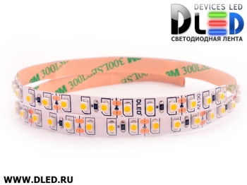   Светодиодная лента IP22 SMD 3528 (120 LED) Теплая белая