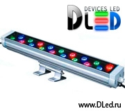   Линейный светодиодный светильник DLed Серии Line 18W 2st RGB