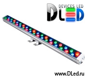   Линейный светодиодный светильник DLed Серии Line 36W 2st RGB