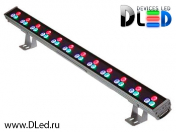   Линейный светодиодный светильник DLed Серии Line 36W 3st RGB