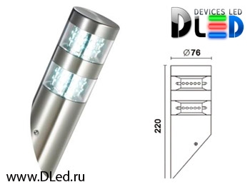   Уличный настенный светильник DLed Cresset-2824