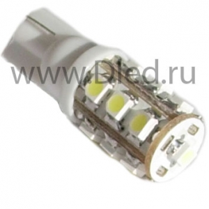   Автолампа светодиодная T10 - W5W - 13 SMD 3528 (2шт.)