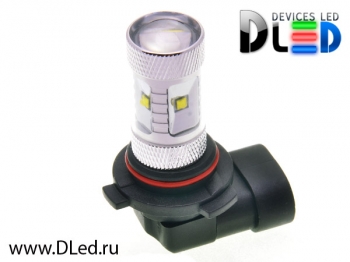   Автолампа светодиодная HB3 9005 - 6 CREE XB + Линза (2шт.)