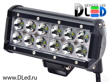   Фара рабочего освещения 12 led CREE 36w Flood Ближний свет