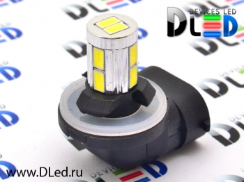   Автолампа светодиодная H27 881 - 10 SMD 5630 + Стабилизатор (2шт.)