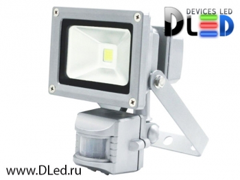   DLed Flood Light 10W Motion Detector