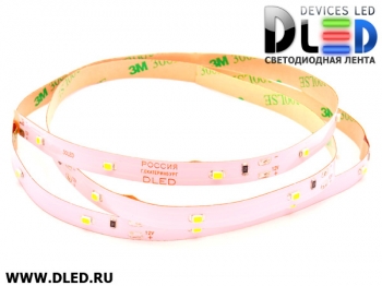   Светодиодная лента IP22 SMD 3020 (30 LED) 12V DC Белый