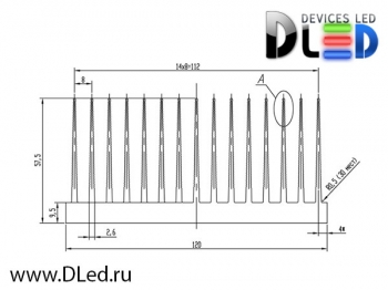   Радиатор охлаждения Dled Ice-07