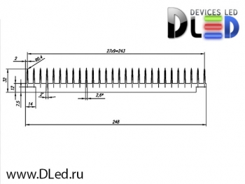   Радиатор охлаждения Dled Ice-16