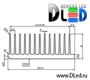   Радиатор охлаждения Dled Ice-24