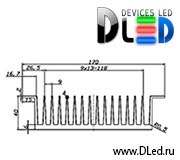   Радиатор охлаждения Dled Ice-25