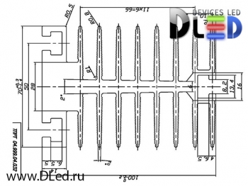   Радиатор охлаждения Dled Ice-30