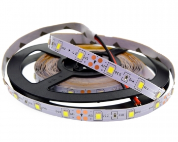   Светодиодная лента IP22 SMD 2835 (60 LED/M) 12V DC Белый 5000K 5 метров