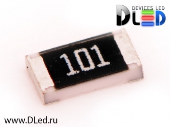 SMD резистор 101 для светодиодов