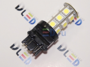   Автолампа светодиодная P27W - T25 - 3156 - W2.55x16d - 18 SMD 5050 (2шт.)