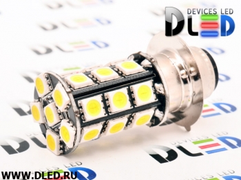   Автолампа светодиодная P15D-25-1 - 27 SMD 5050 Black (2шт.)