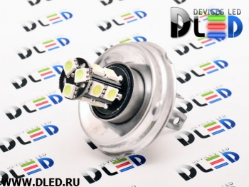   Автолампа светодиодная 24V R2 - 13 SMD 5050 Black