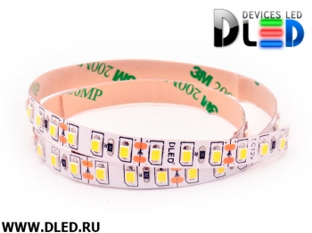   Светодиодная лента IP22 SMD 2835 (120 LED) Белый 5500K 3 метра