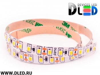   Светодиодная лента IP22 SMD 2835 (120 LED) Теплый белый 3200K 4 метра