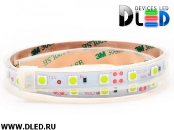   Влагозащищённая светодиодная лента в трубке SMD 5050 (60 LED) ip67 Холодный лед