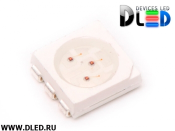   Светодиод smd 5050 Зеленый(10 шт.)