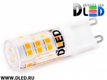   Светодиодная лампа G9 - 51 SMD2835 4W Dled Теплый белый