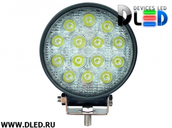   Фара рабочего освещения 14 led Epistar Dled 42W Flood Ближний свет (Точечный)