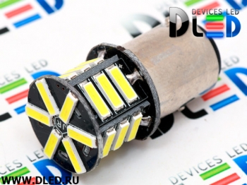   Автолампа светодиодная 1156 - P21W - S25 - BA15s - 21 SMD 7014 (2шт.)