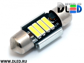   Автолампа светодиодная C5W FEST 31 мм - 4 SMD 7020 (2шт.)