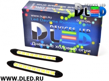   Дневные ходовые огни 24V DRL- 143 (гибкие) с поворотом