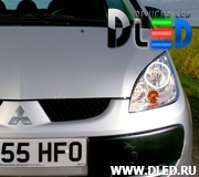   Ангельские глазки на Mitsubishi Colt 05